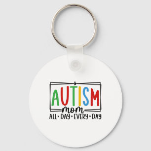 Autism Awareness 3 Key Ring