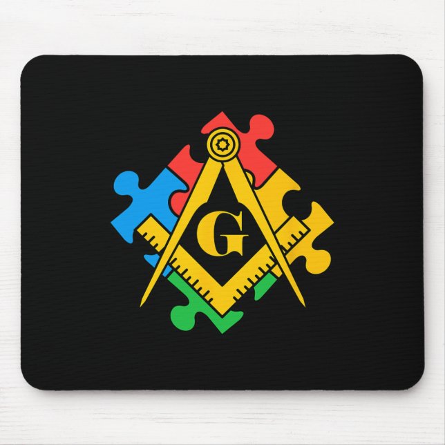Autism Awareness 4  Mouse Mat (Front)