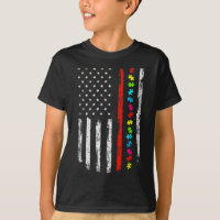 Autism Awareness 4th July Thin Red Line Firefighte