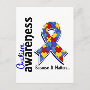 Autism Awareness 5 Postcard