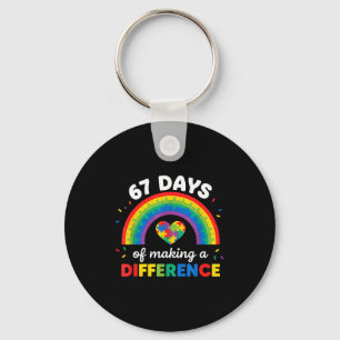 Autism Awareness 67 Days Of Making A Difference 6 Key Ring