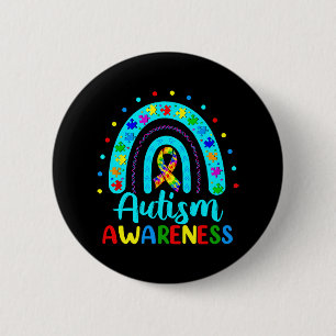 Autism Awareness 6 Cm Round Badge