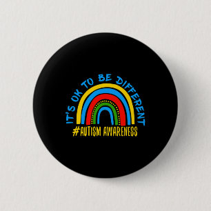 Autism Awareness Abilities Outweigh Disabilities 3 6 Cm Round Badge