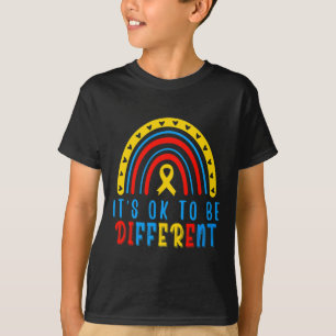 Autism Awareness Abilities Outweigh Disabilities 4 T-Shirt