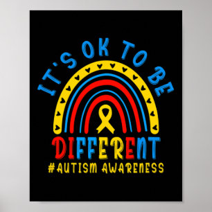 Autism Awareness Abilities Outweigh Disabilities 5 Poster