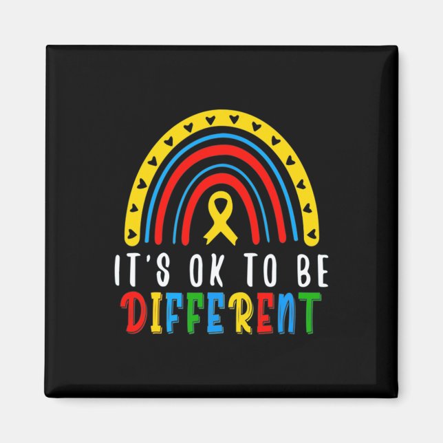 Autism Awareness Abilities Outweigh Disabilities R Magnet (Front)