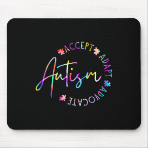 Autism Awareness Accept Adapt Advocate Autism Mum  Mouse Mat