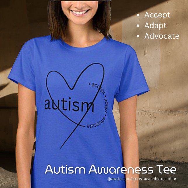 Autism Awareness Accept Adapt Advocate T-Shirt (Creator Uploaded)