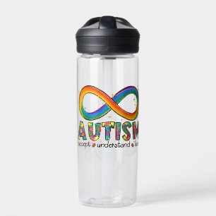 Autism Awareness Accept, Love, Understand Water Bottle