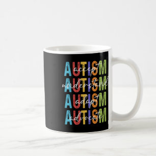 Autism Awareness Accept Understand Adapt Advocate Coffee Mug