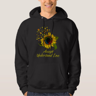 Autism Awareness  Accept Understand Love Hoodie