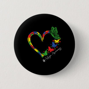 Autism Awareness Accept Understand Love Men Women 6 Cm Round Badge