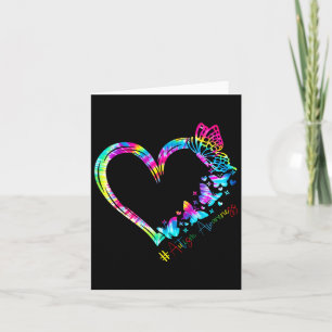 Autism Awareness Accept Understand Love Men Women  Card