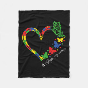 Autism Awareness Accept Understand Love Men Women Fleece Blanket