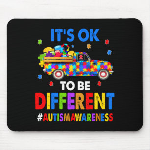 Autism Awareness Acceptance Boy Kid Its Ok To Be D Mouse Mat