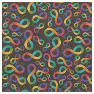 Autism Awareness Acceptance Infinity Rainbow Loop Fabric