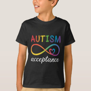 Autism Awareness Acceptance Infinity Symbol Advoca T-Shirt