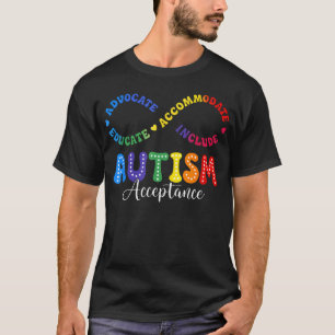 Autism Awareness Acceptance Infinity T-Shirt