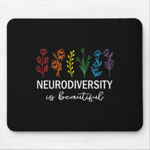 Autism Awareness Acceptance Neurodiversity Is Beau Mouse Mat