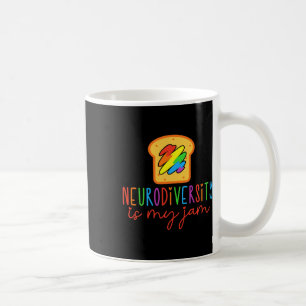 Autism Awareness Acceptance Neurodiversity Is My J Coffee Mug