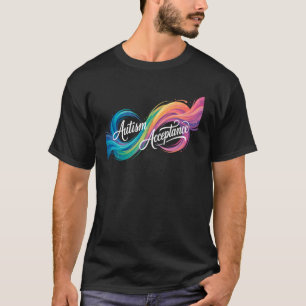 Autism Awareness Acceptance Neurodiversity Support T-Shirt
