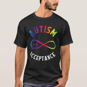 Autism Awareness Acceptance Red Instead Puzzle mum T-Shirt
