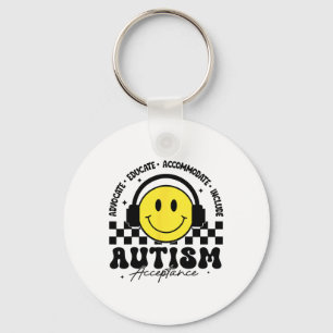 Autism Awareness Acceptance Special Education Teac Key Ring