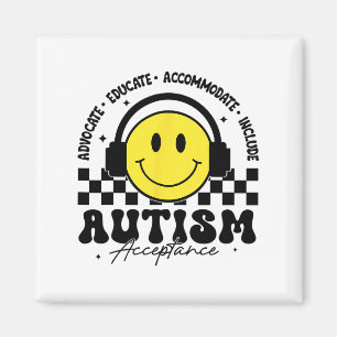 Autism Awareness Acceptance Special Education Teac Magnet