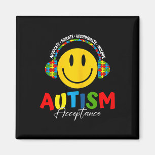 Autism Awareness Acceptance Special Education Teac Magnet