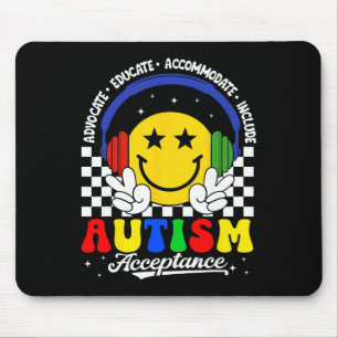 Autism Awareness Acceptance Special Education Teac Mouse Mat