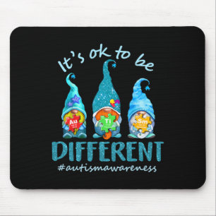 Autism Awareness Acceptance Women Kid Its Ok To Be Mouse Mat