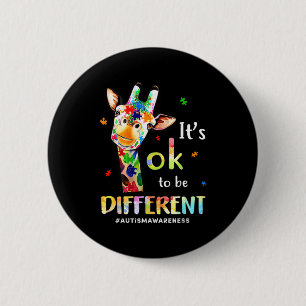 Autism Awareness Acceptance Women Kid Teacher T Sh 6 Cm Round Badge