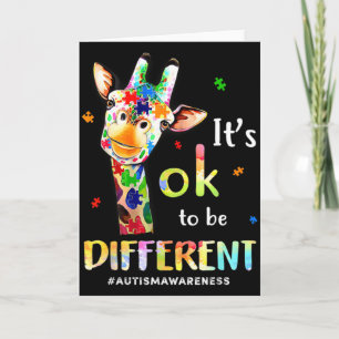 Autism Awareness Acceptance Women Kid Teacher T Sh Card