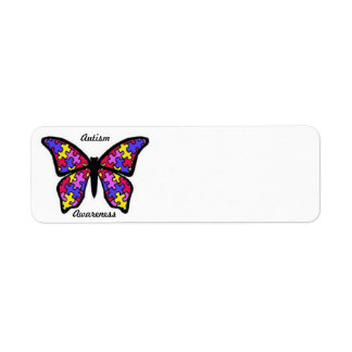 autism awareness address labels