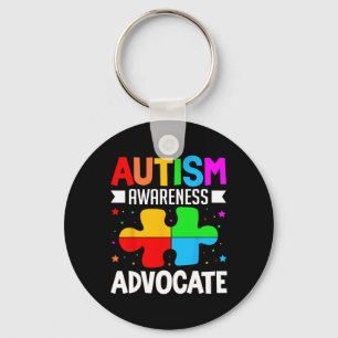 Autism Awareness Advocate Autistic Awareness  Key Ring