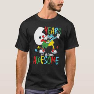 Autism Awareness And 6 Year Old Birthday Autistic T-Shirt