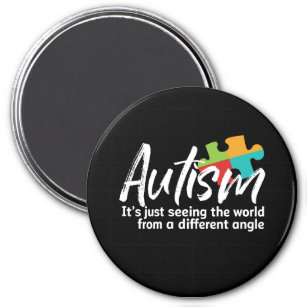 Autism Awareness and Support for Autistic Children Magnet