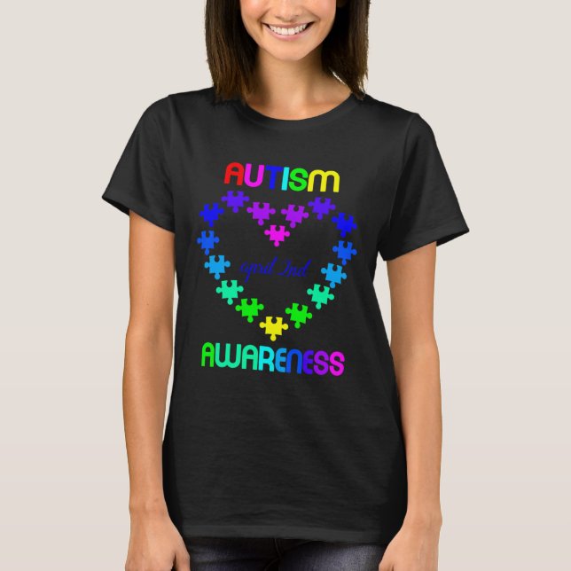 Autism Awareness April 2nd T-Shirt (Front)