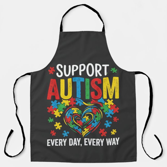 Autism awareness apron (Front)