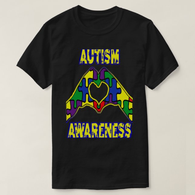 Autism Awareness Autism Autism Awareness Love Is I T-Shirt (Design Front)