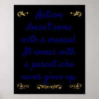 Autism Awareness Autism Doesn't Come With A Manual