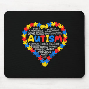Autism Awareness Autism Heart Autism 1 Mouse Mat