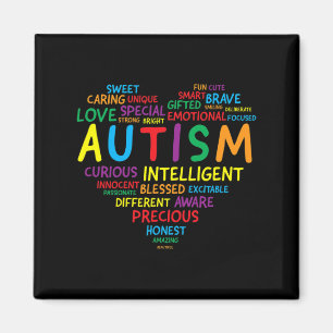 Autism Awareness Autism Heart Autism Magnet