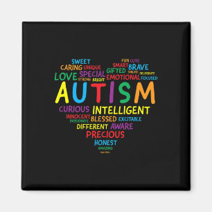 Autism Awareness Autism Heart Autism Magnet