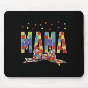 Autism Awareness Autism Mama Accept Love Puzzle Co Mouse Mat