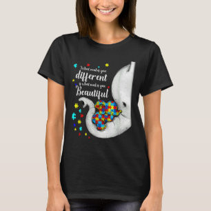 Autism Awareness Autism Mom What Makes You Differe T-Shirt