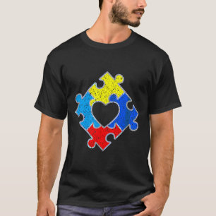Autism Awareness Autism Puzzle Hear Idea T-Shirt