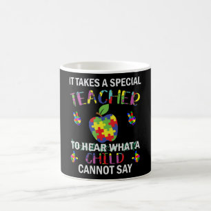 Autism  Awareness Autism Special Teacher Coffee Mug