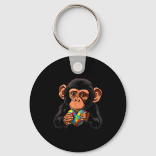 Autism awareness autistic key ring