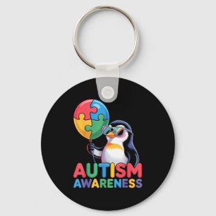 Autism awareness autistic key ring